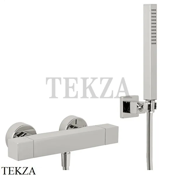 FIMA Carlo Frattini FIT Термостат настенный, с гарнитуром, F4245SN, Brushed nickel