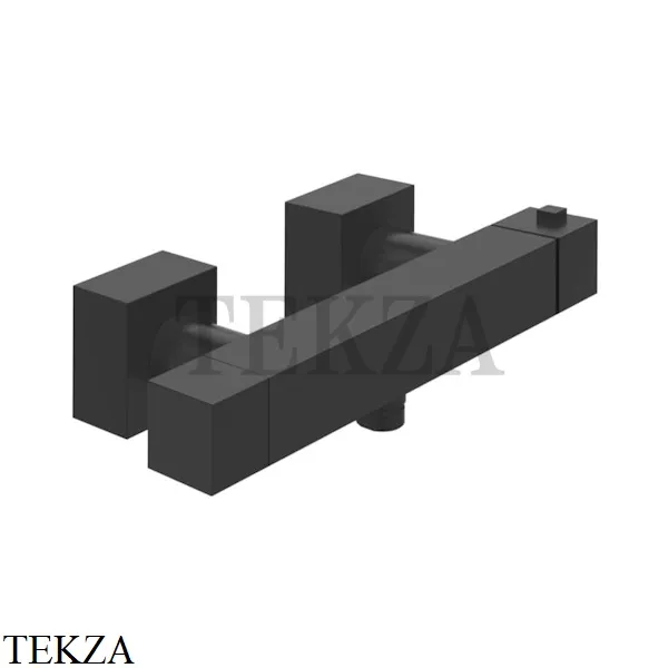 Gessi Rettangolo K Смеситель термостатический для душа 19431-299, Black XL
