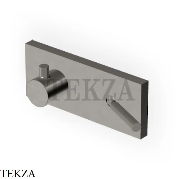 Zucchetti Pan Смеситель для душа, 3 потока, внешняя часть ZP8119.C51, brushed metal black