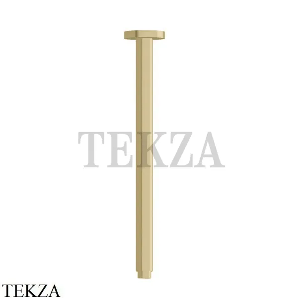 Newform Кронштейн для душа круглый потолочный L=350 29391X.59.098, PVD Brushed pale gold