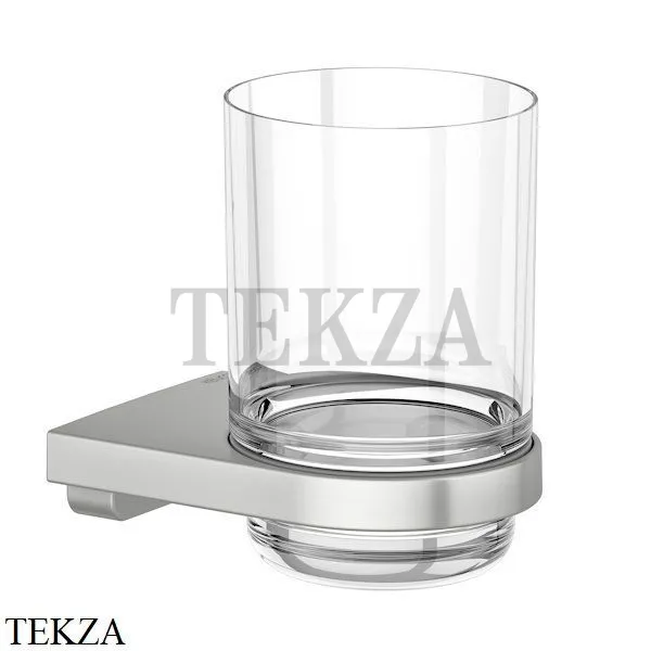 Keuco Collection Moll Стакан подвесной, хрусталь 12750219000, нержавеющая сталь finish