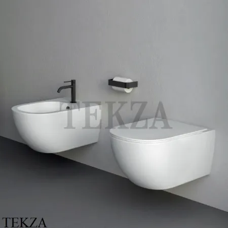 NIC Design PIN Унитаз подвесной Rimless, сиденье с микролифтом 003 709 003, белый матовый