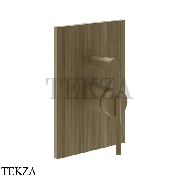Gessi INGRANAGGIO Смеситель для душа, 2 потока, внешняя часть 63577-713, Antique Brass