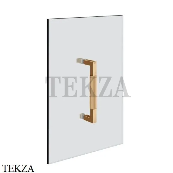 Gessi Shower G Rigato Ручка-держатель на стекло 20 см 67521-735, Warm Bronze PVD