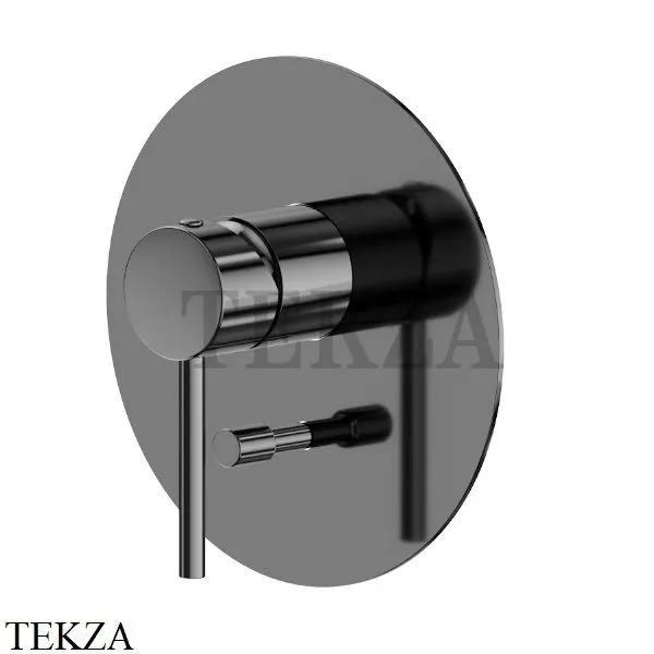 Newform XT Смеситель для душа 2 потока, внешняя часть, 4270E.58.063, PVD Gun Metal