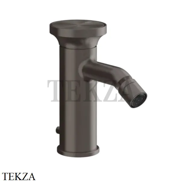 Gessi Origini NATURE Смеситель для биде, с донным клапаном 66007-707, Black Metal Brushed