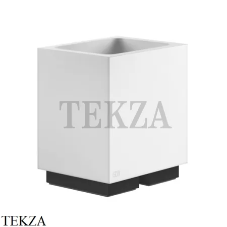 Gessi Rettangolo Стакан настольный, композит белый 20831-299, Black XL