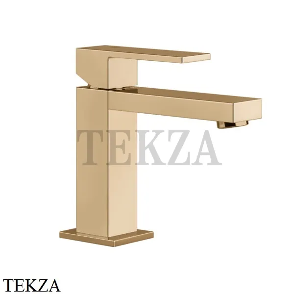 Gessi Rettangolo Смеситель для раковины, без сливного гарнитура 20002-735, Warm Bronze
