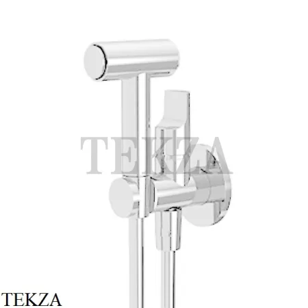 FIMA Carlo Frattini Гигиенический душ, смеситель, шланг 120 см F2320/4BS, белый матовый