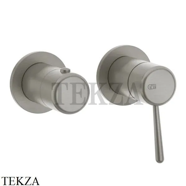 Gessi Goccia Смеситель для душа, 2 потока, внешняя часть 33077-147, Chrome Brushed