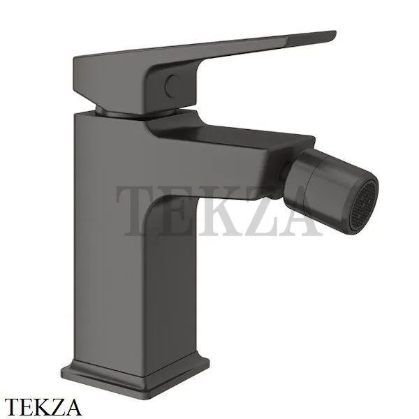 Aqueduto CLARO Смеситель для биде, без донного клапана CLA0545, Оружейная сталь