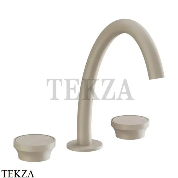 Gessi Origini NEUTRAL Смеситель для раковины с донным клапаном 66013-273, Matte Greige