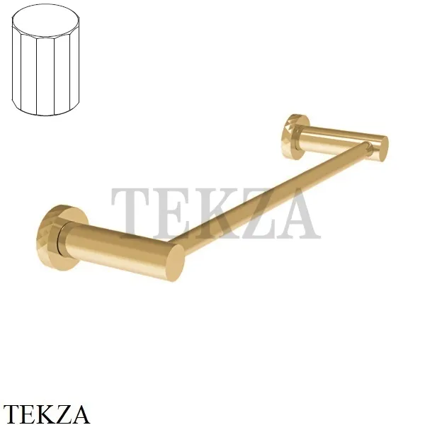 FIMA Carlo Frattini Spillo TECH V Держатель для полотенца 30 см F6000T/30VOS, Brushed gold