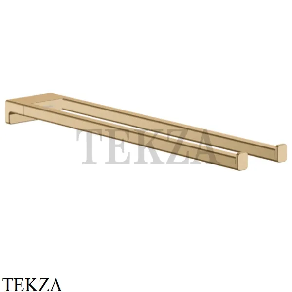 Hansgrohe AddStoris Двойной держатель полотенца 41770140, Brushed Bronze