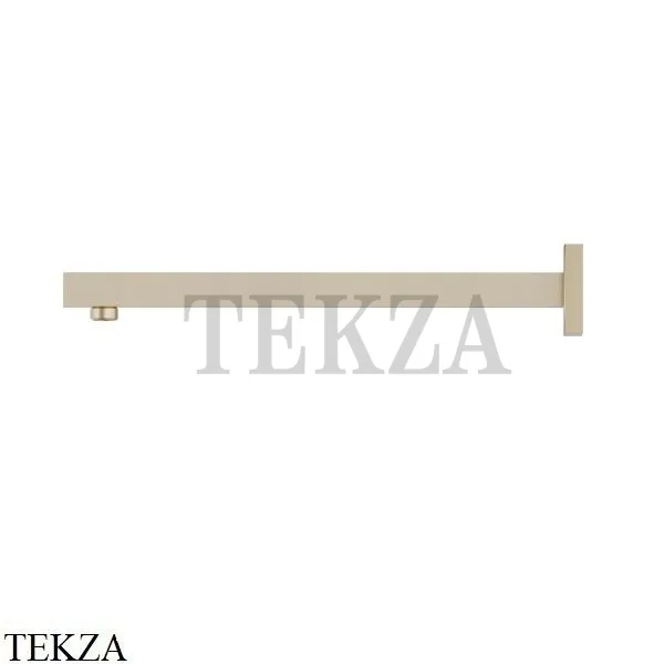 Newform Кронштейн для душа квадрат настенный L=350 27674.59.098, PVD Br. Pale Gold