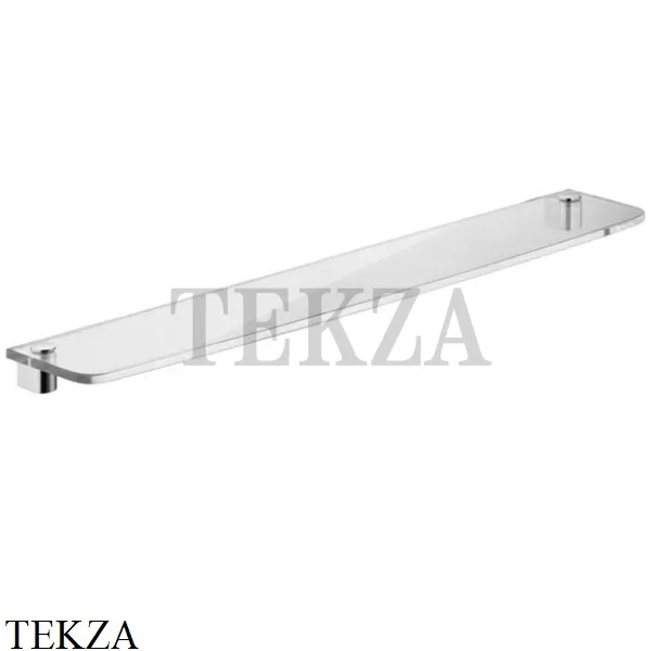 Keuco Elegance Полочка из хрустального стекла, без держателя 11610009700, хром глянец