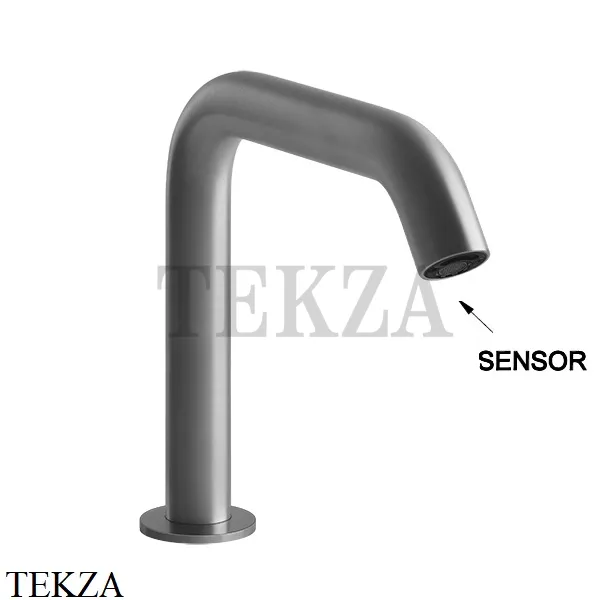 Gessi 316 FLESSA Электронный смеситель с кран-фильтром 54081-239, Steel Brushed