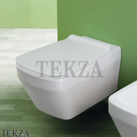 Simas BADEN-BADEN Сиденье с микролифтом SoftСlose BB 004, белый глянцевый
