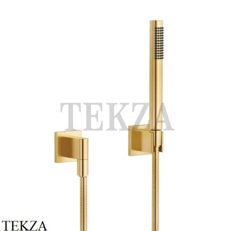 Dornbracht Душевой гарнитур с отдельными розетками 27808980-28, латунь сатин Brushed