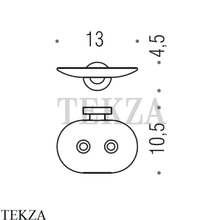 Colombo BASIC Мыльница подвесная B2781, хром глянец