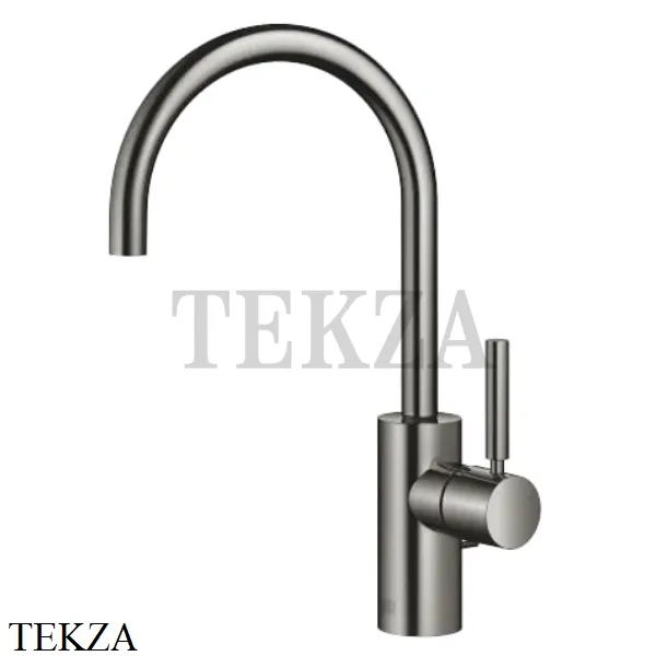 Dornbracht Meta Смеситель для раковины высокий 165, с донным клапаном 33560661-19, Dark Chrome