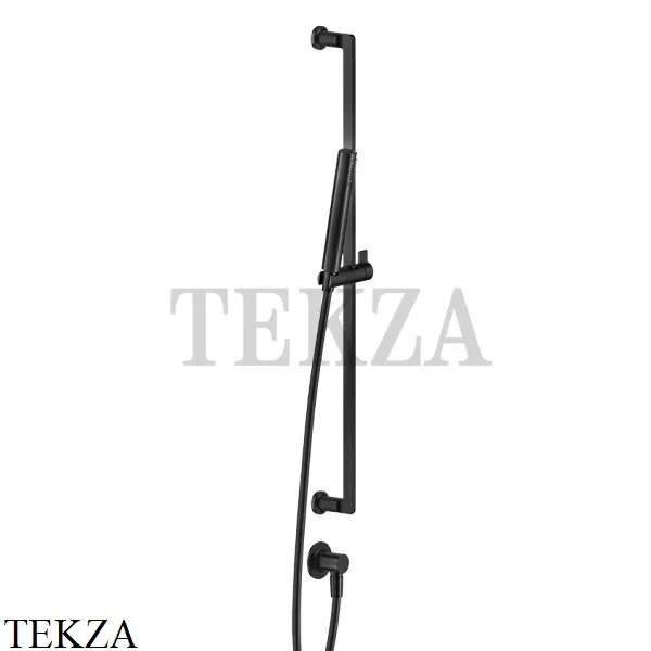 Gessi INCISO SHOWER Душевой гарнитур-штанга с выводом воды 58142-299, Black XL