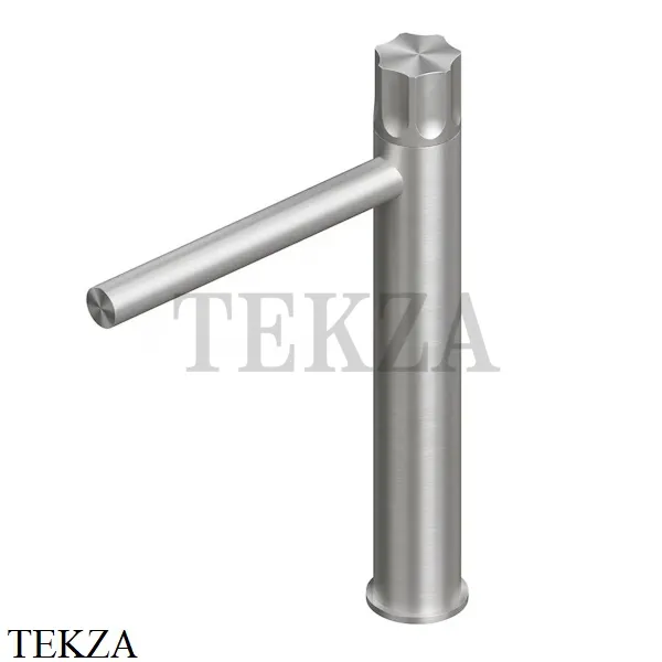 QuadroDesign Modo Смеситель для раковины высокий прогрессивный, 17 02 AS, Brushed Stainless Steel