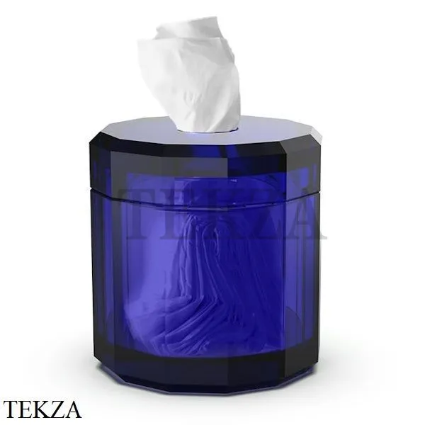 Decor Walther Kristall KB Диспенсер для салфеток хрусталь 0931595, Capri blue