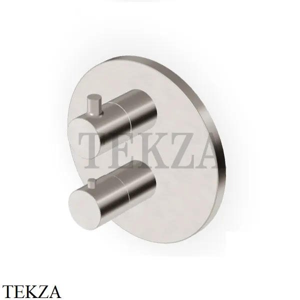 Zucchetti Pan Термостат для душа, 2 выхода, внешняя часть Z94651.C3, brushed nickel
