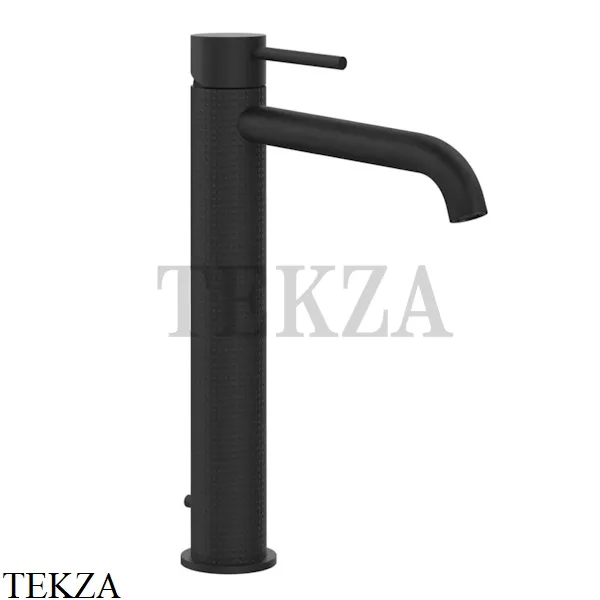 Gessi 316 CESELLO Смеситель для раковины длинный, с донным клапаном 54403-299, Black XL
