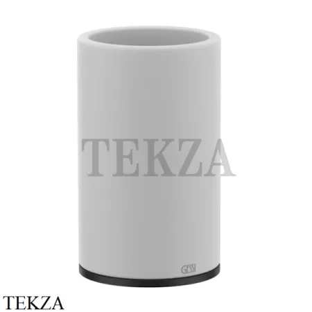 Gessi 316 ACCESSORIES Стакан для зубных щеток настольный, композит белый 54731-299, Black XL
