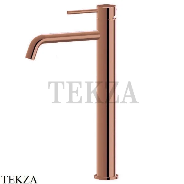 Newform XT Смеситель для раковины высокий, без гарнитура 4205.58.061, PVD Copper bronze