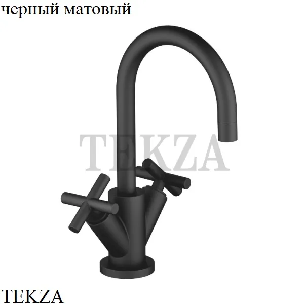 Dornbracht TARA Смеситель для умывальника, с донным клапаном 22512892-33, черный матовый