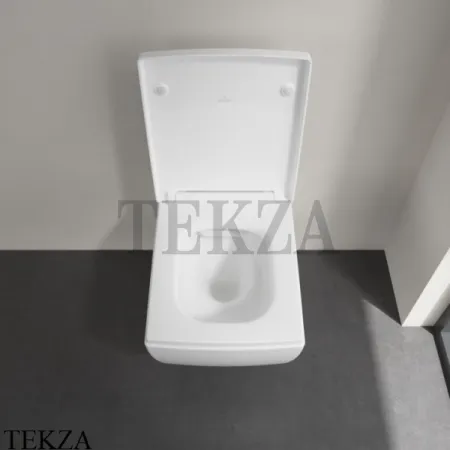 Villeroy & Boch Memento 2.0 Унитаз подвесной, без ободка 4633R001, сиденье микролифт, белый глянец