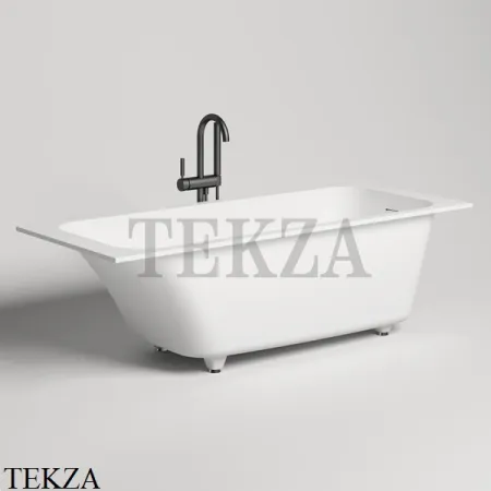 SALINI ORLANDA KIT Ванна встраиваемая S-Sense, щелевой слив 102112M, белый матовый