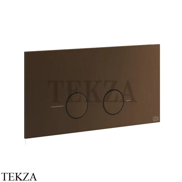 Gessi Клавиша смыва для инсталляции Viega PREVISTA 54621-845, Dark Bronze
