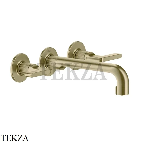 Gessi INCISO Смеситель для раковины излив средний, внешняя часть 58090-727, Brushed Brass