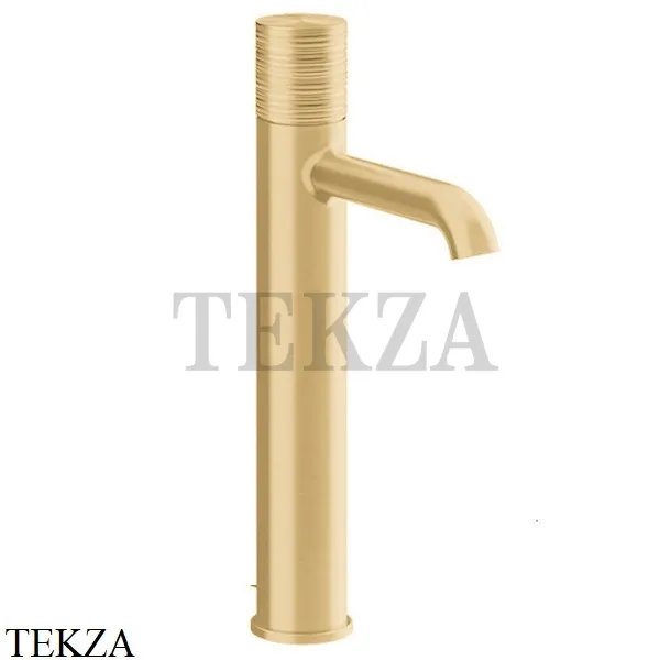 Gessi Habito TRAME Смеситель для раковины высокий, без донного клапана 70304-710, Brass PVD