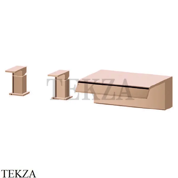 Newform Cascate Смеситель на борт ванны каскад 70033.M0.072, Copper satin