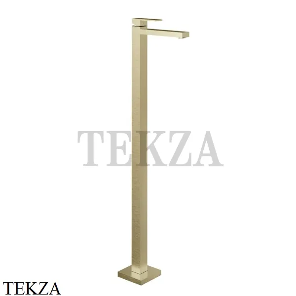 Gessi Rettangolo Смеситель для раковины напольный, внешняя часть 20092-727, Brushed Brass
