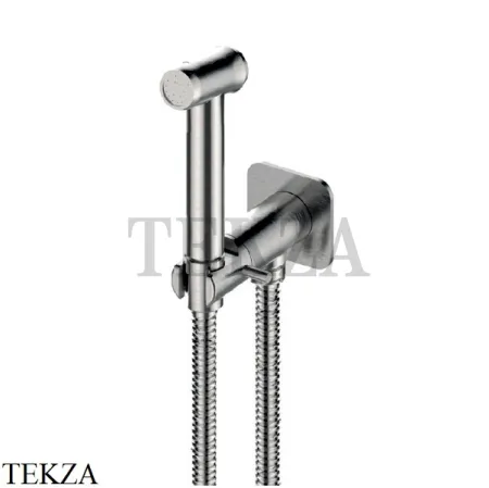 Newform Гидроершик настенный WC с держателем 69644X.50.050, Stainless steel