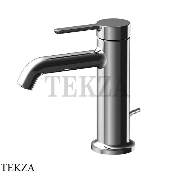 FIMA Carlo Frattini SNAP Смеситель для раковины, с донным клапаном F3111CN, Black chrome