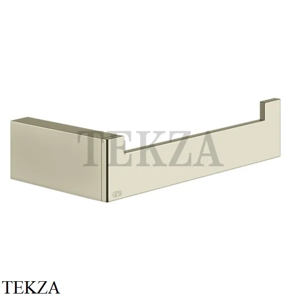 Gessi Rettangolo Держатель туалетной бумаги без крышки 20855-720, Nickel PVD