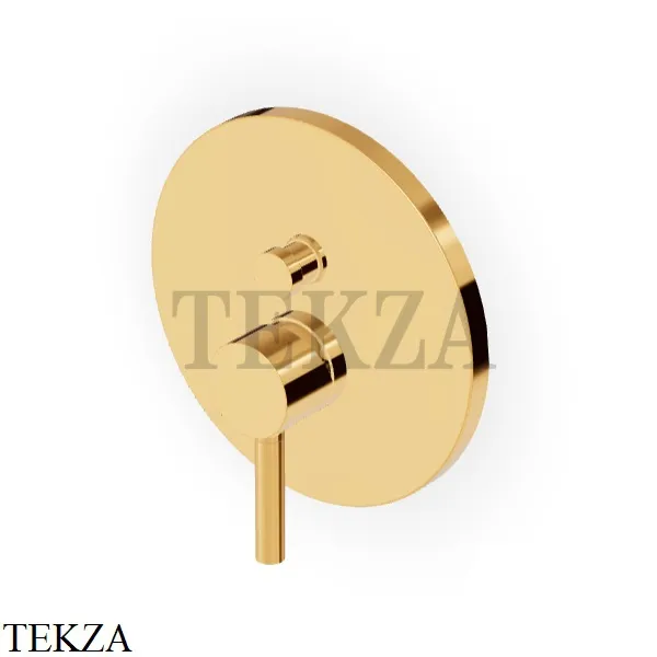 Zucchetti Pan Смеситель для душа, внешняя часть ZP6096.C40, золото глянец