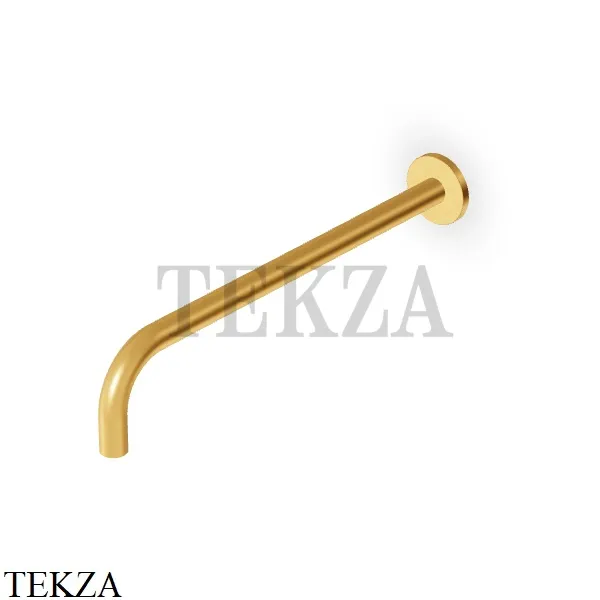Zucchetti Кронштейн настенный 35 см для верхней лейки Z93027.C41, brushed gold