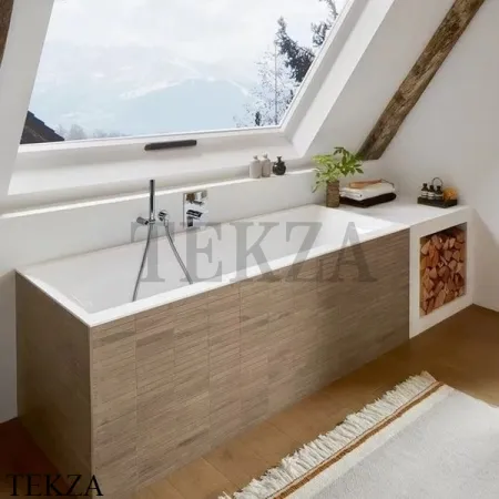 Villeroy & Boch SUBWAY 3.0 Ванна встраиваемая 170x75 UBQ170SBW2DV-01, Quaryl, белый глянец