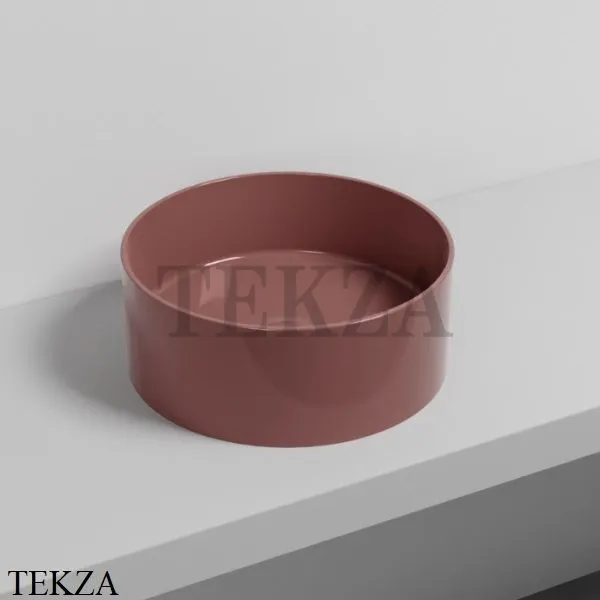 Cielo Theo Round Раковина накладная круглая, без перелива THLAT CO, Corallo