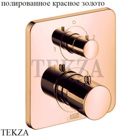Axor Citterio M Термостат для душа, 2 выхода, внешняя часть 34725000