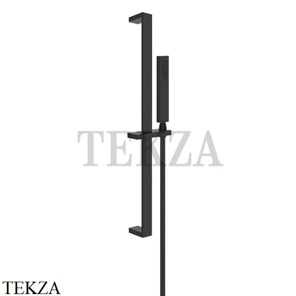 Gessi Rettangolo shower Штанга в комплекте с душевой лейкой, 1 режим 20145-299, Black XL