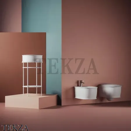 ArtCeram ATELIER Биде подвесное, 1 отверстие под смеситель, черный матовый